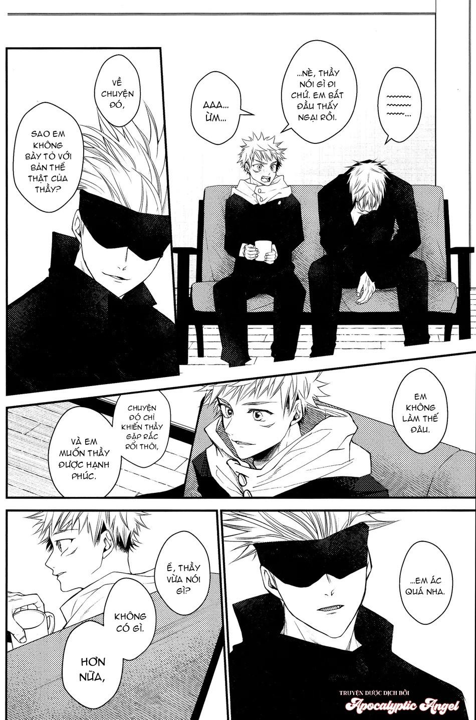 ONESHOT VÀ DOU THEO ĐỀ CỬ Chapter 16.6 GojoYuuji - Next 