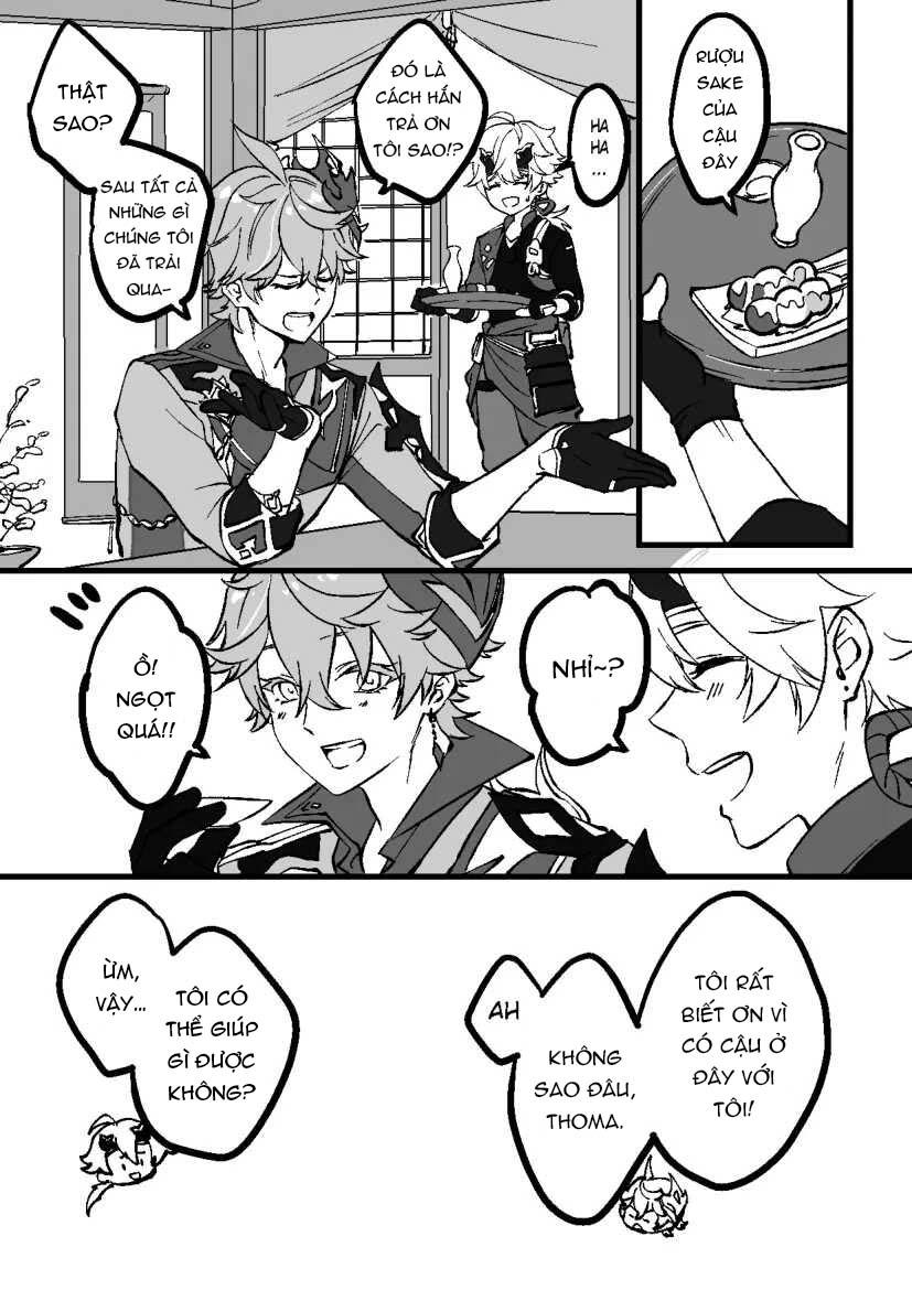 Tổng Hợp Oneshot Genshin Impact Chapter 62.1 Childe x Thoma - Next Chapter 62.2 ZhongChi