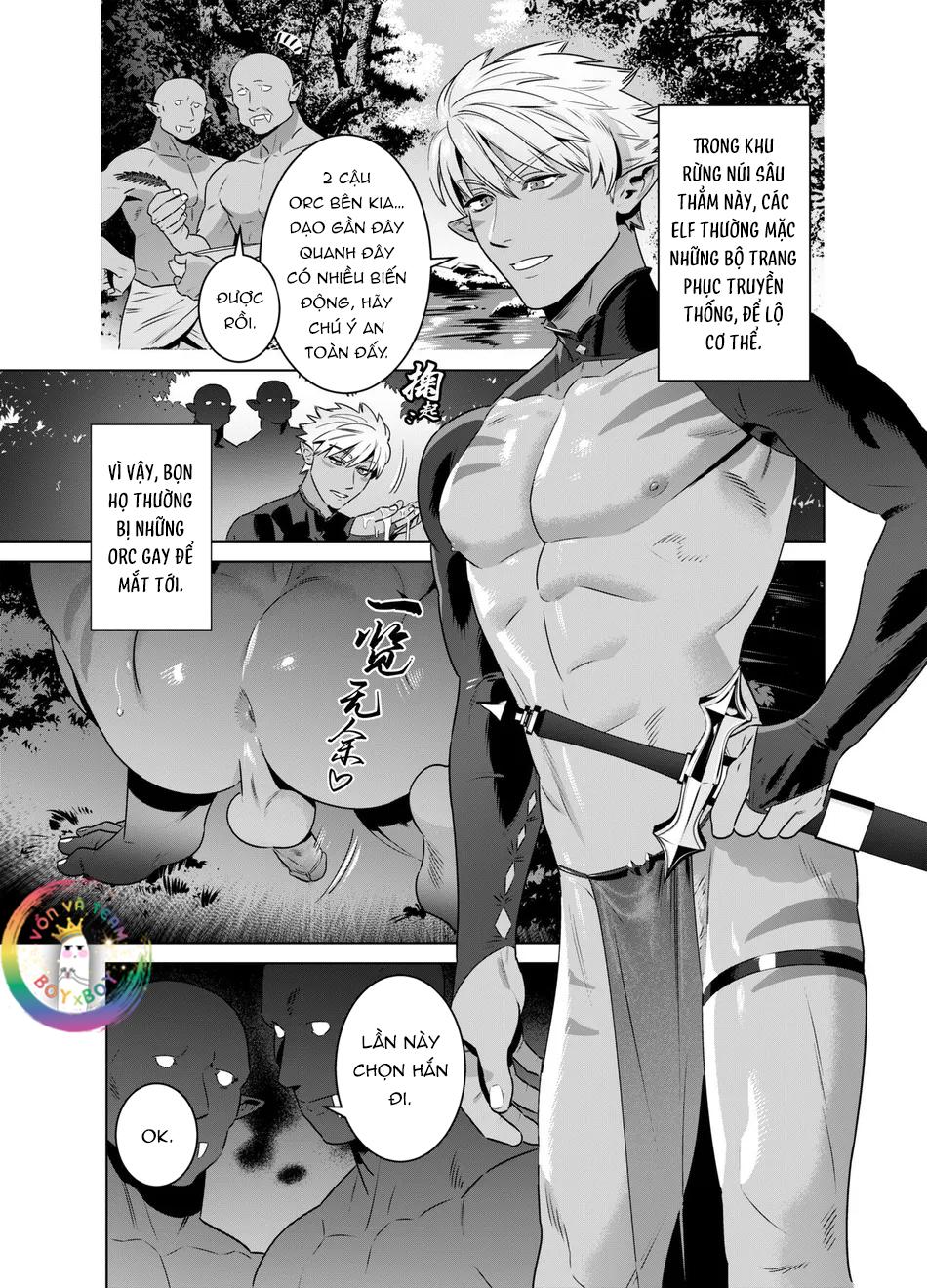 ONESHOT CHỊCH VỒN CHỊCH VÃ Chapter 139 Elf x Orc - Trang 2