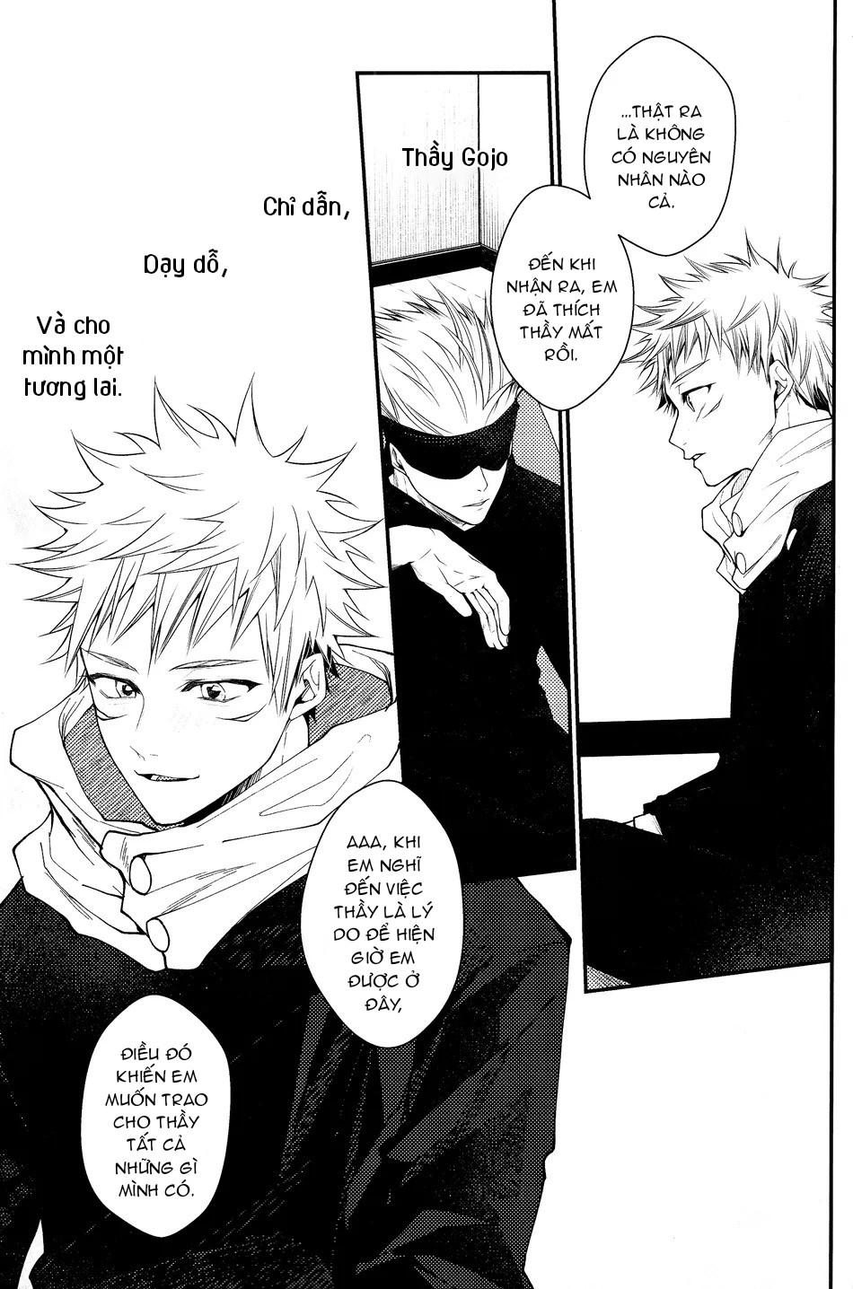 ONESHOT VÀ DOU THEO ĐỀ CỬ Chapter 16.6 GojoYuuji - Next 
