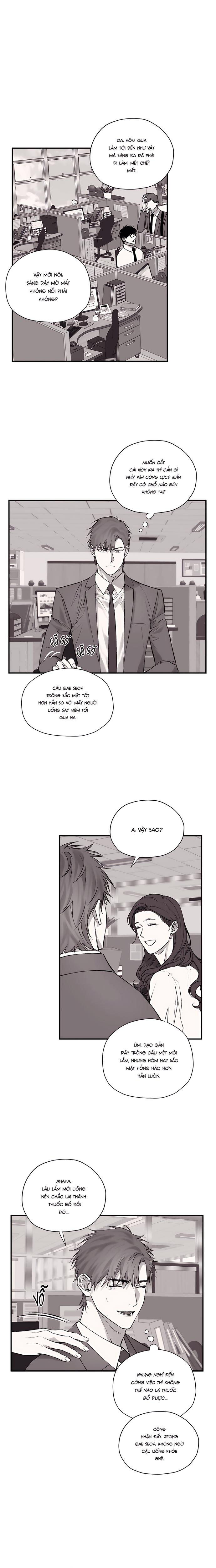 Gã Đàn Ông Dưới Căn Hầm Đang Bị Giam Cầm Trong Phòng Tôi Chapter 5 - Trang 2