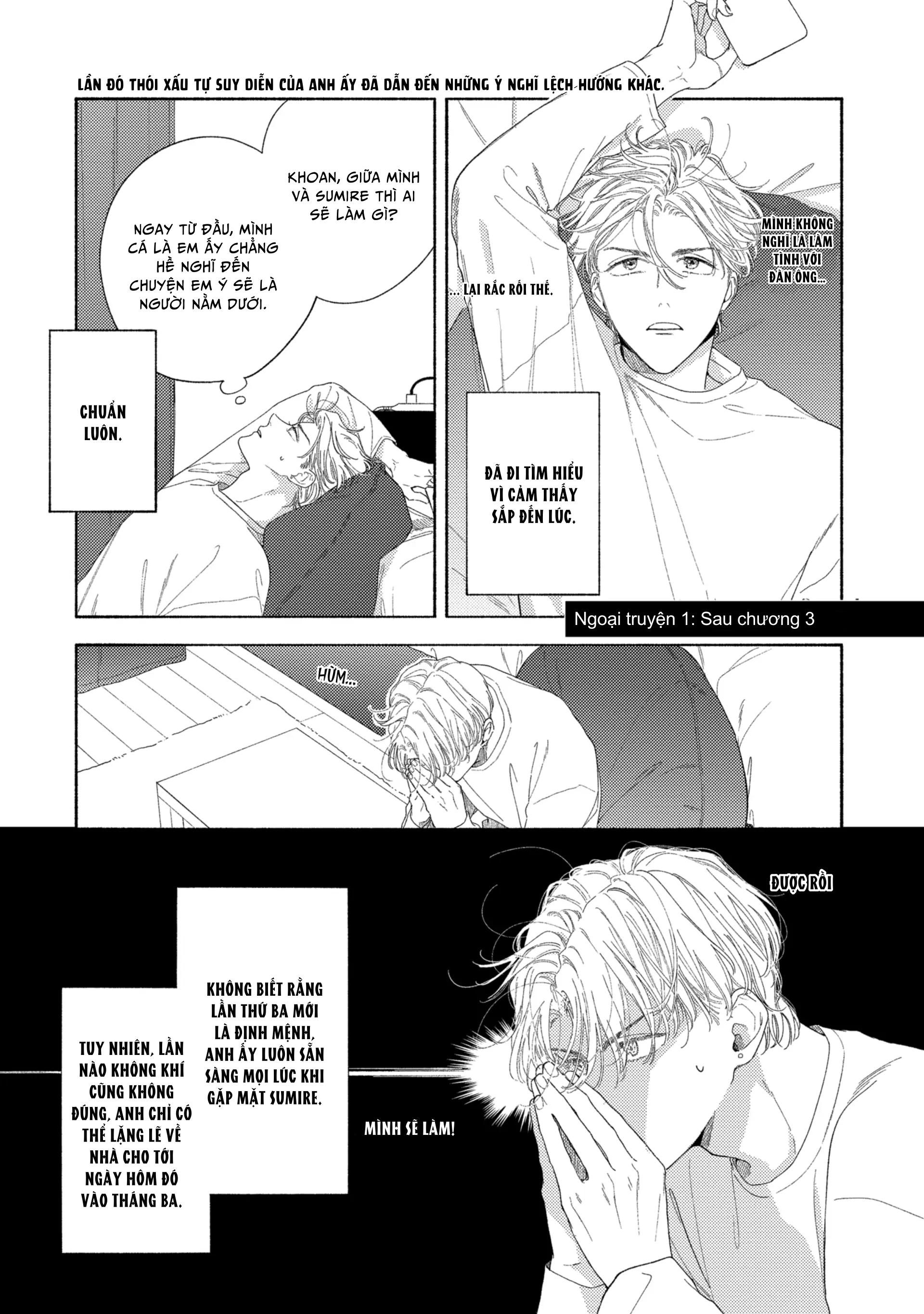 Thì Ra Mùa Xuân Hoa Nở Là Vì Em Chapter 6.5 End vol 1 - Trang 2