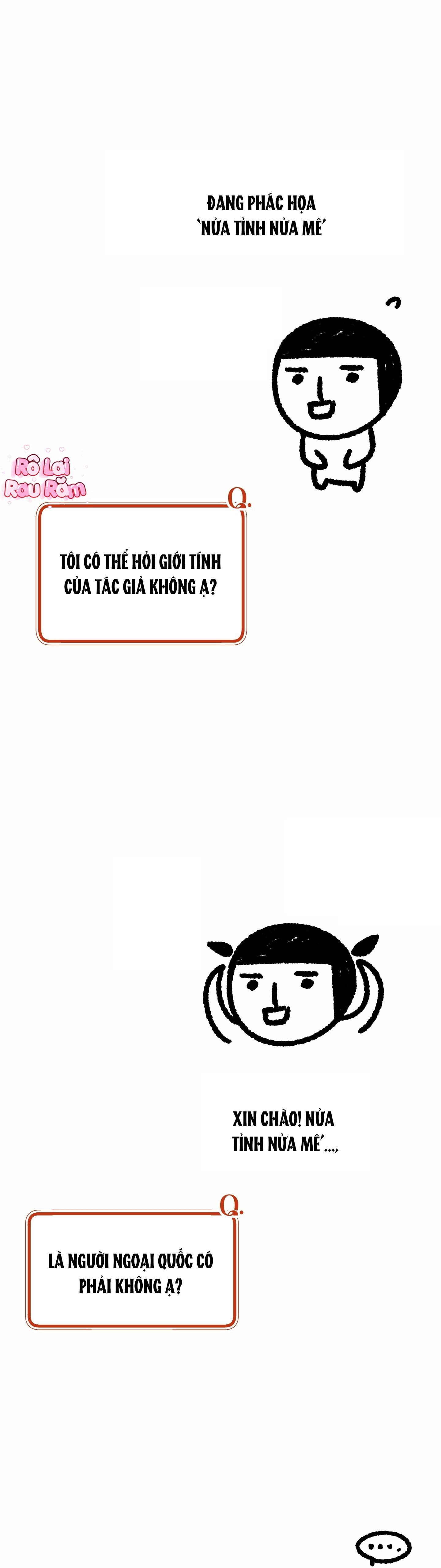 (RÔ LAI) Nửa tỉnh nửa mê Chapter 30.6 Hậu kì - Trang 2