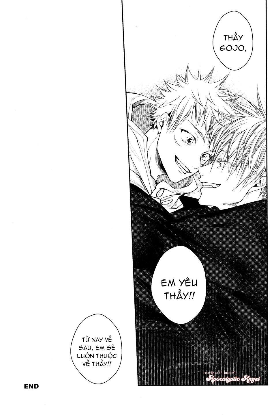 ONESHOT VÀ DOU THEO ĐỀ CỬ Chapter 16.5 GojoYuuji - Next 