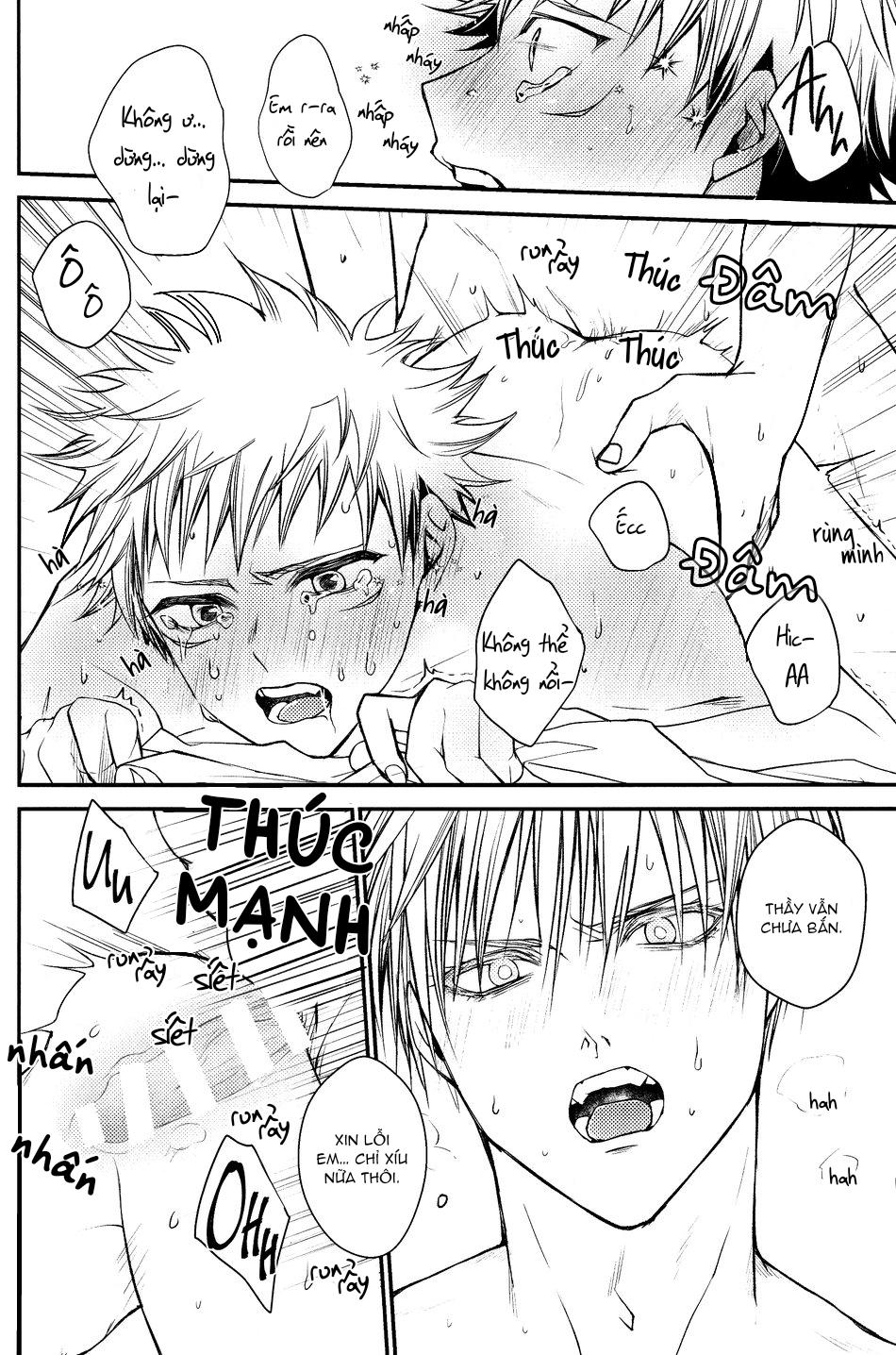 ONESHOT VÀ DOU THEO ĐỀ CỬ Chapter 16 GojoYuuji - Next 