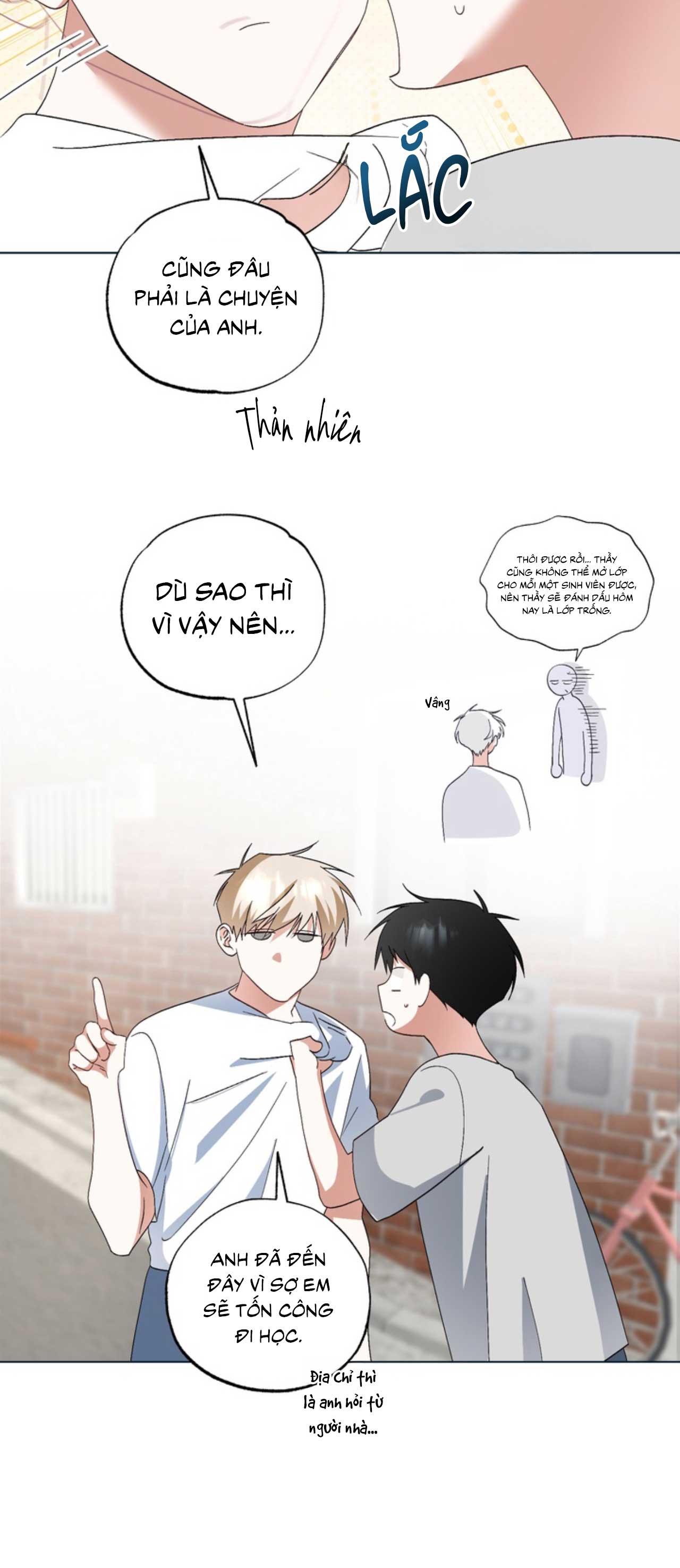 XIN HÃY YÊU THƯƠNG DÙ TÔI LÀ CHUỘT Chapter 7 - Trang 2