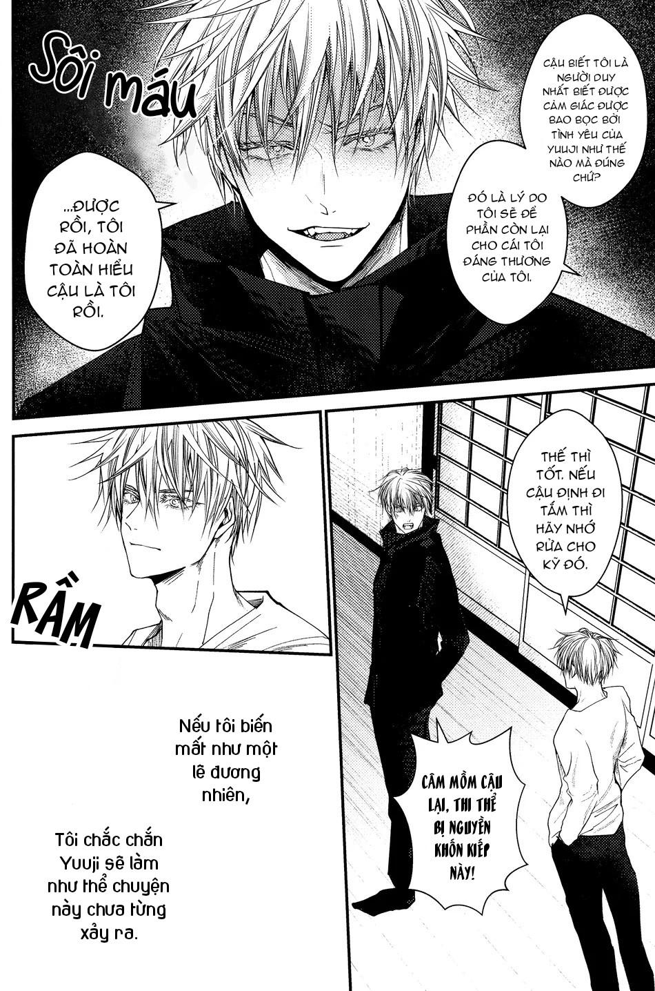ONESHOT VÀ DOU THEO ĐỀ CỬ Chapter 16.7 GojoYuuji - Next Chapter 16.8 GojoYuuji