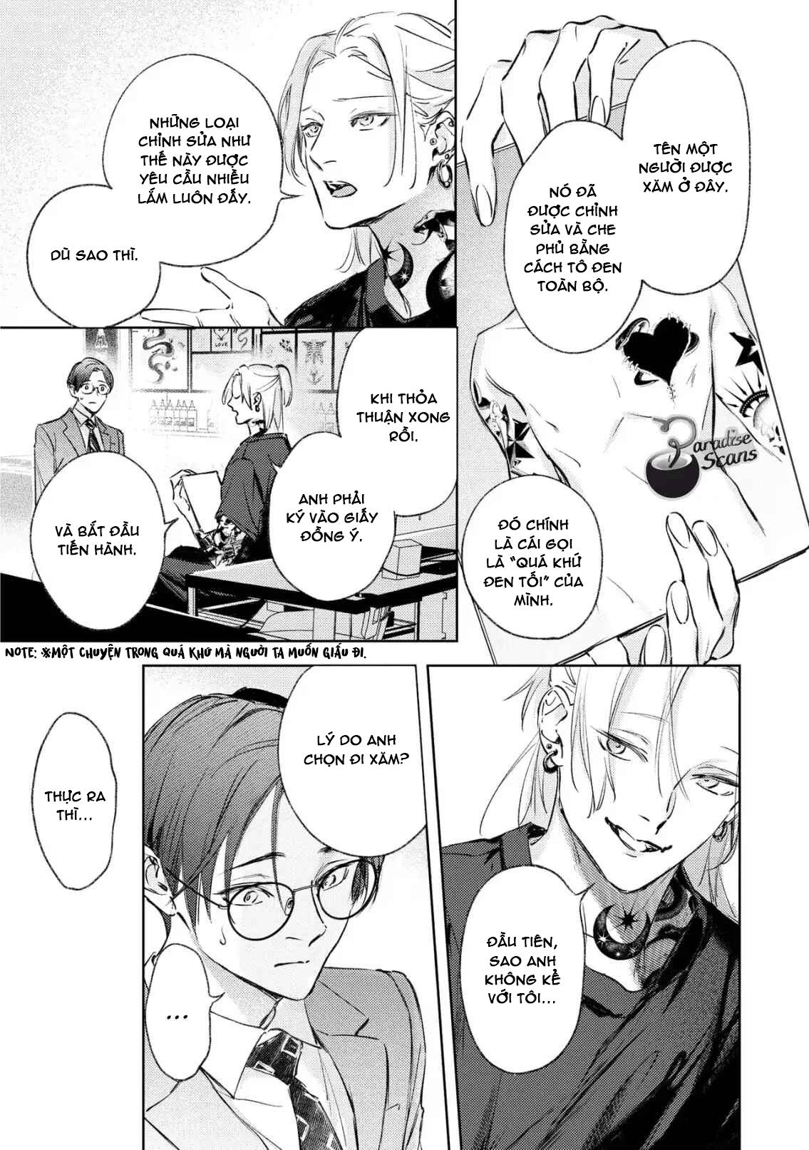 Love Tattoo Chapter 1 - Trang 2