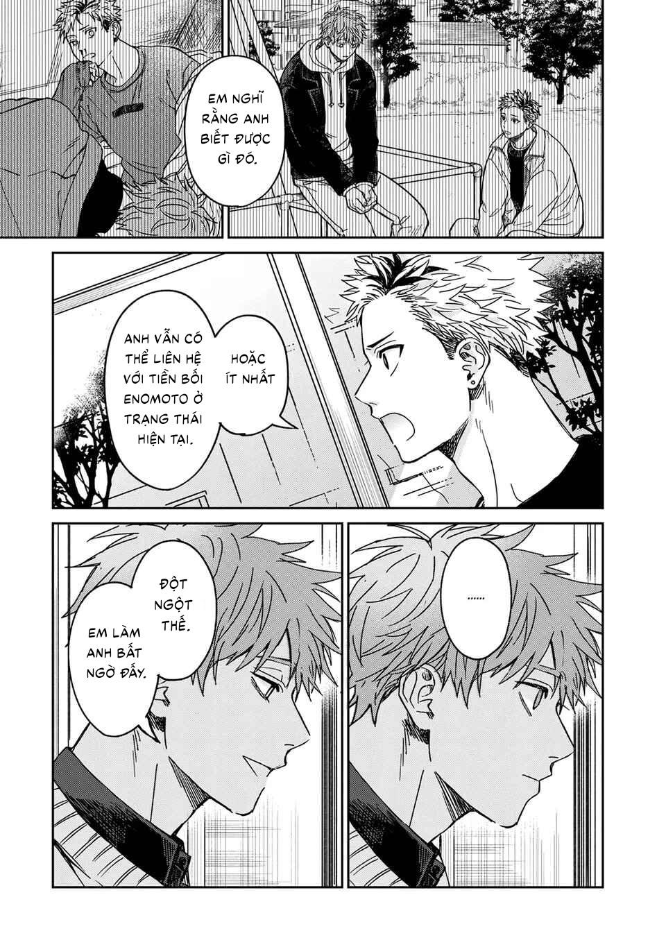 Tiền bối Enomoto không ngây thơ như thiên thần Chapter 6 - Trang 2