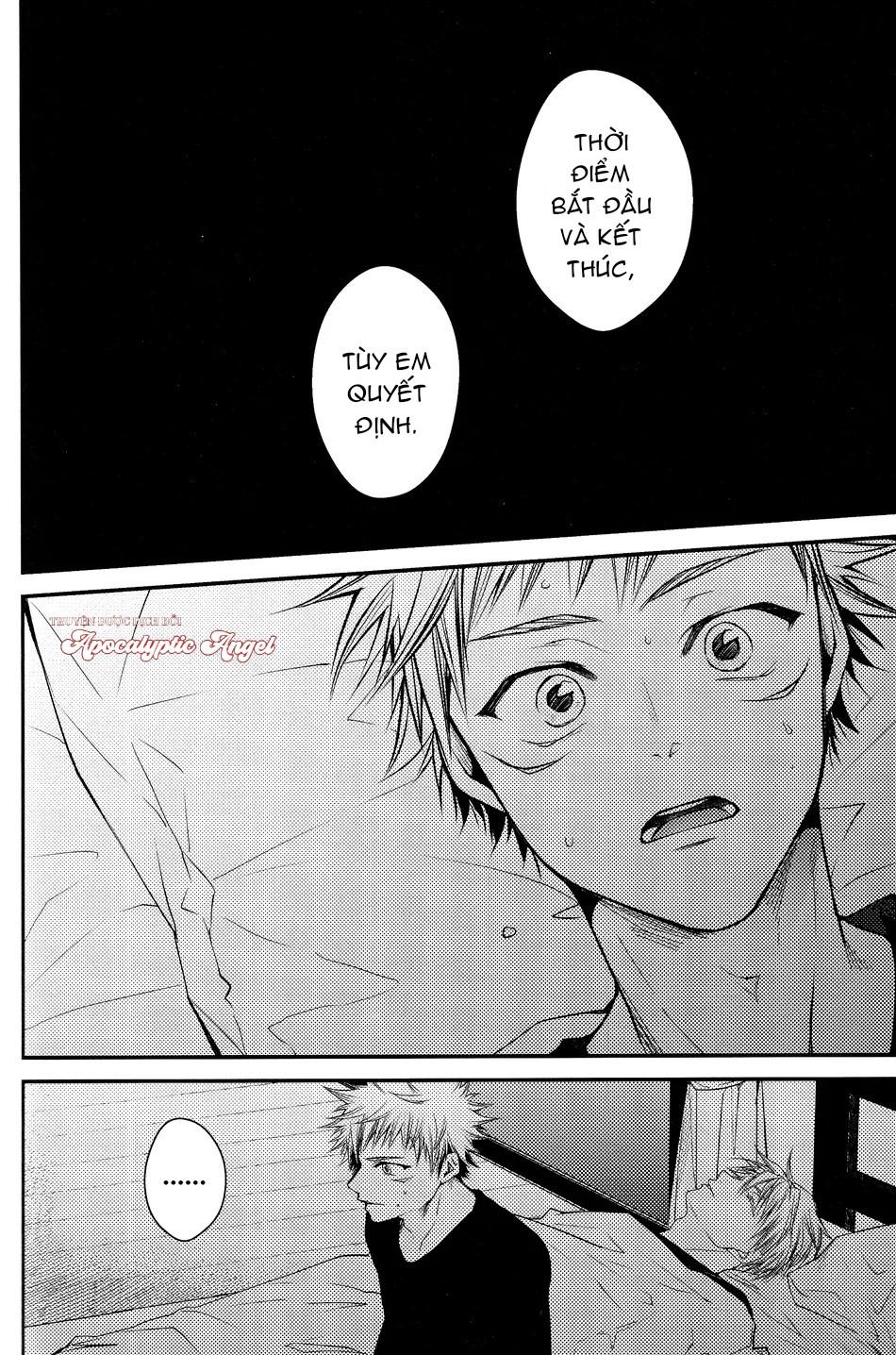 ONESHOT VÀ DOU THEO ĐỀ CỬ Chapter 16.6 GojoYuuji - Next 