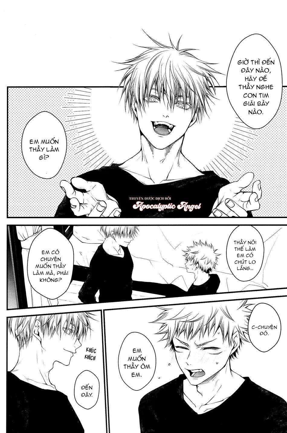 ONESHOT VÀ DOU THEO ĐỀ CỬ Chapter 16.6 GojoYuuji - Next 