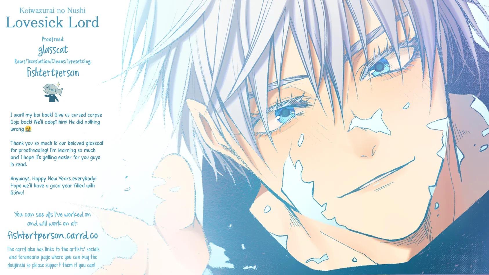 ONESHOT VÀ DOU THEO ĐỀ CỬ Chapter 16.6 GojoYuuji - Next 