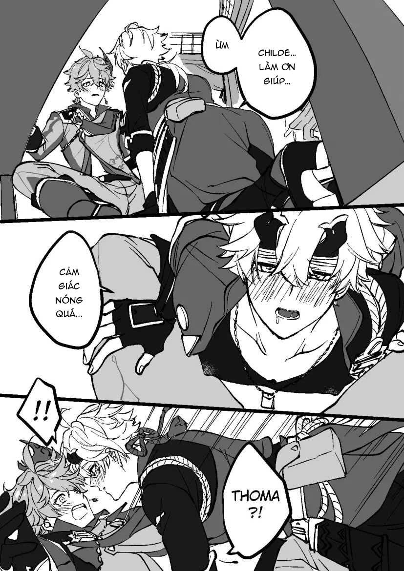 Tổng Hợp Oneshot Genshin Impact Chapter 62.1 Childe x Thoma - Next Chapter 62.2 ZhongChi