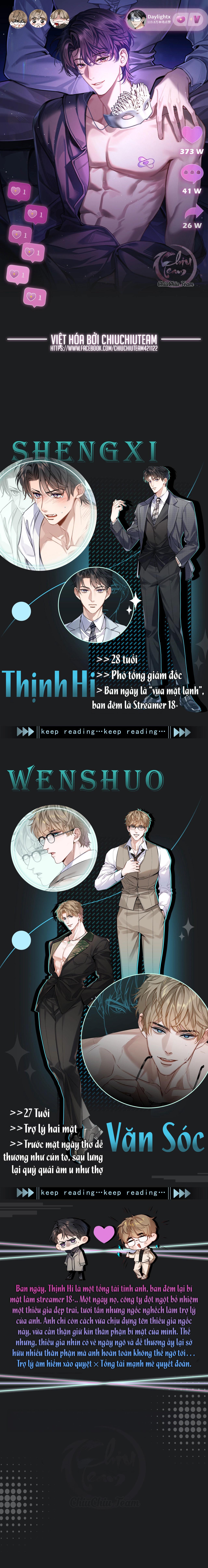 Ngày Và Đêm Chapter 0 GIỚI THIỆU - Trang 2