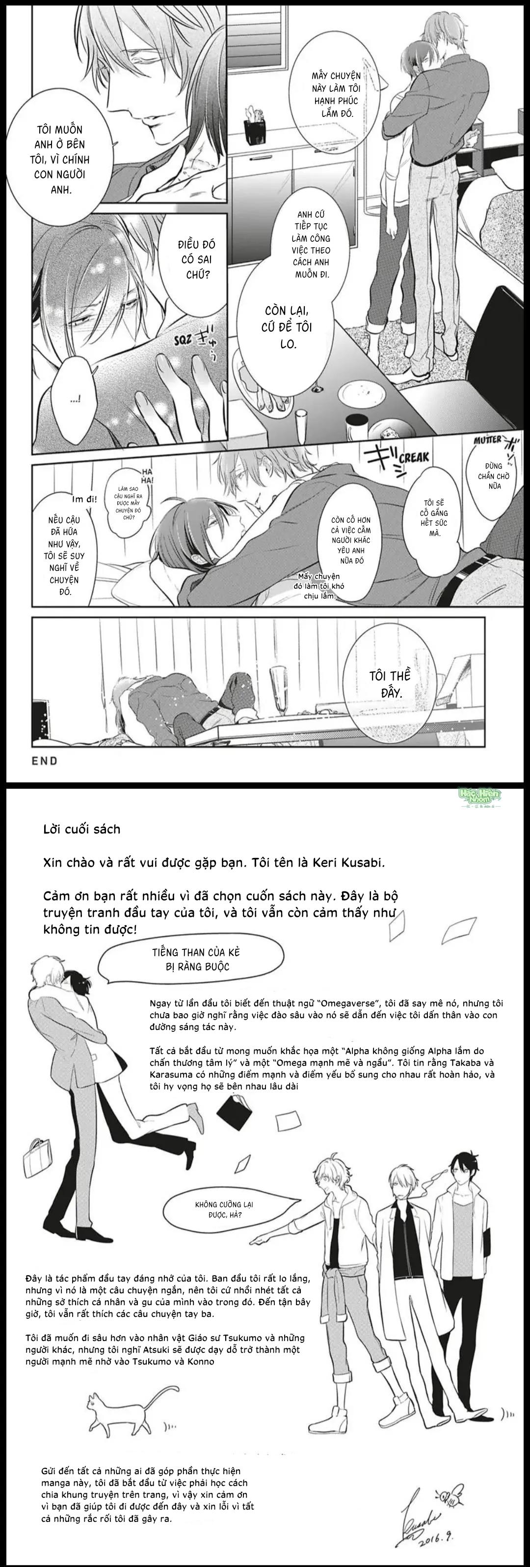 Tiếng oán than của kẻ bị trói buộc Chapter 8 End - Next 