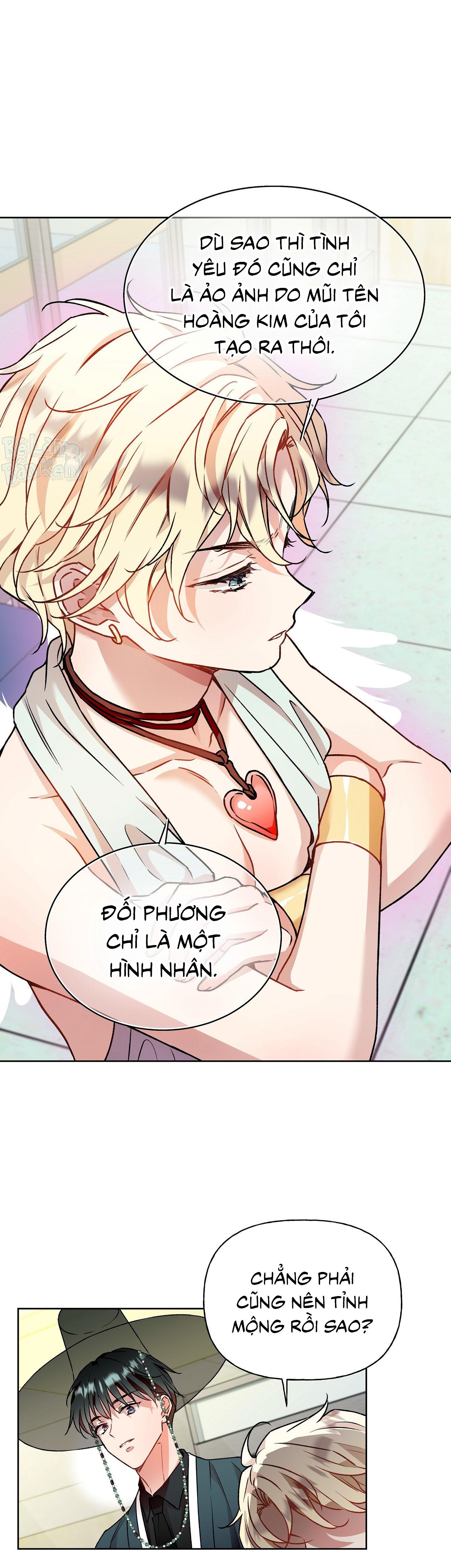 Thần chết muốn trở thành thần tình yêu! Chapter 6 - Trang 2