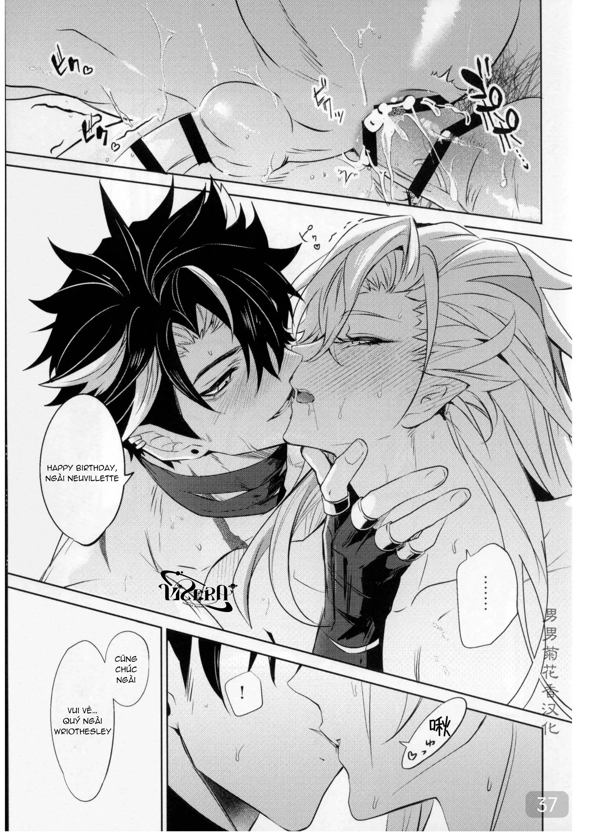 Tổng Hợp Oneshot Genshin Impact Chapter 84 wrio x neuvi - Next Chapter 85 Ayato x Thoma