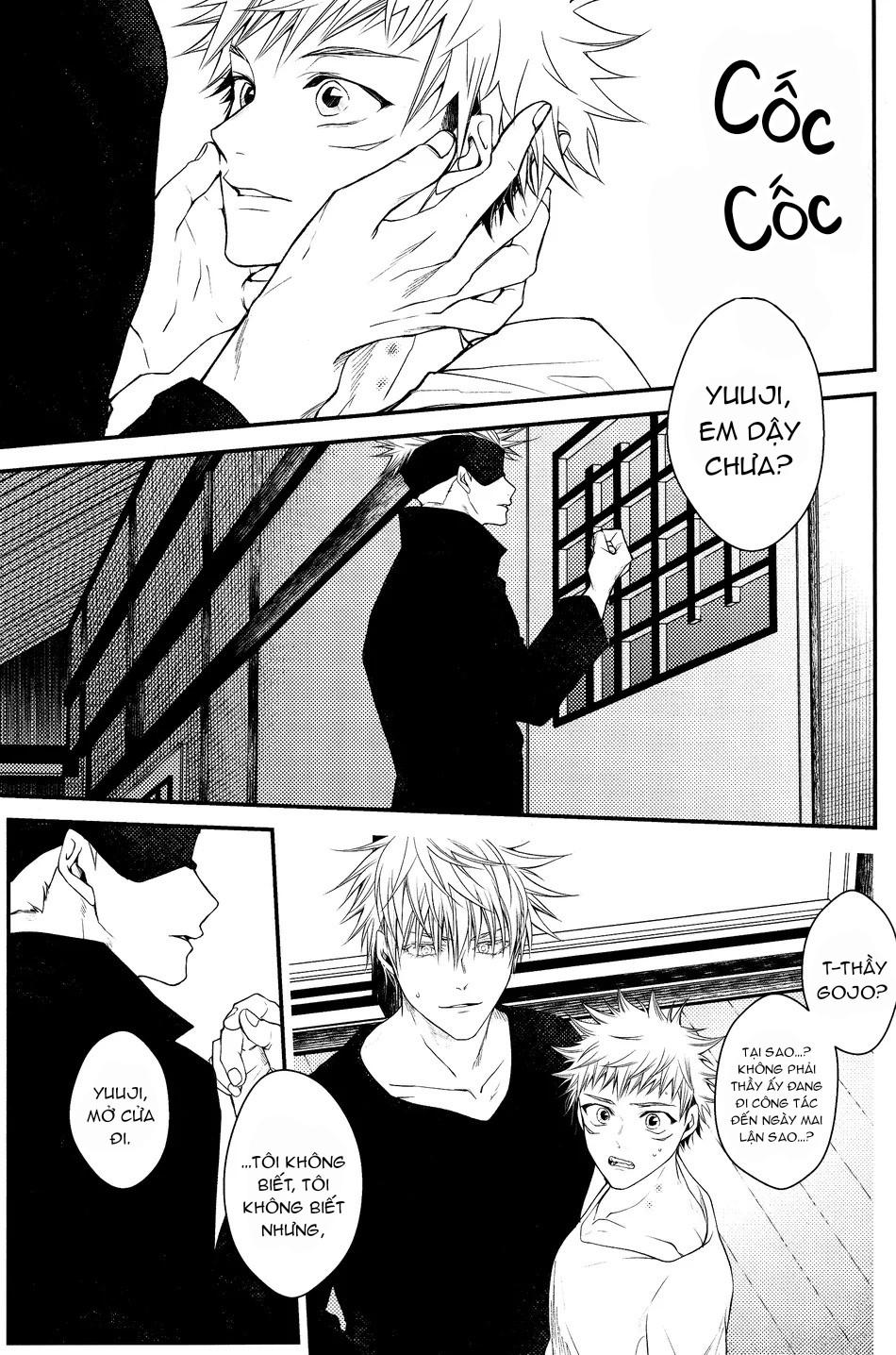 ONESHOT VÀ DOU THEO ĐỀ CỬ Chapter 16.6 GojoYuuji - Next 