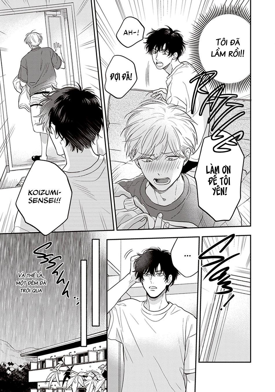 Koizumi-sensei không muốn bị phát hiện Chapter 4 - Trang 2