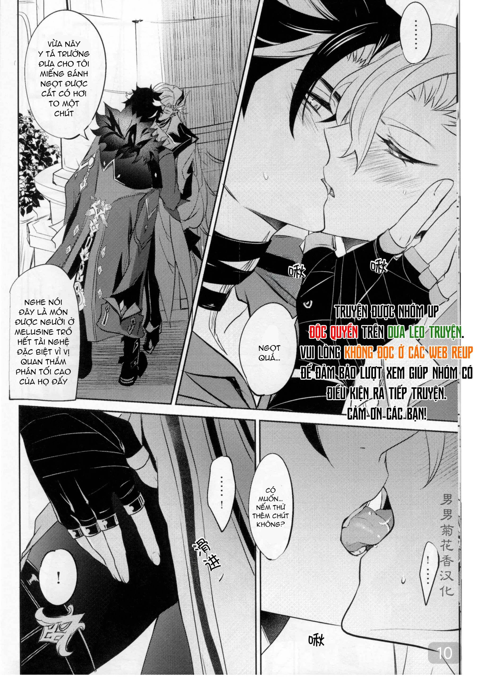 Tổng Hợp Oneshot Genshin Impact Chapter 84 wrio x neuvi - Next Chapter 85 Ayato x Thoma