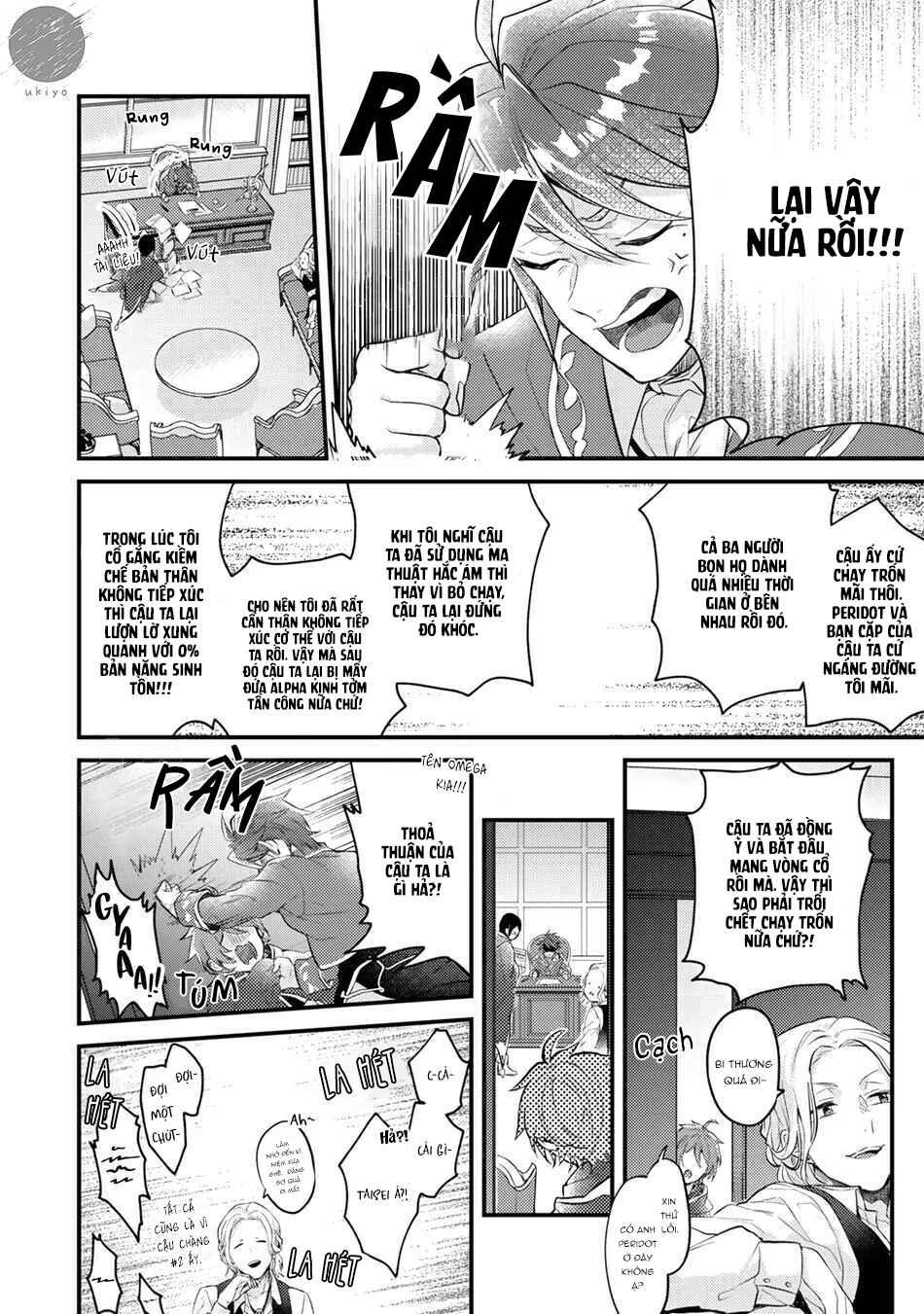 Thứ duy nhất tôi không muốn trở thành chính là Omega!! Chapter 5 - Next 