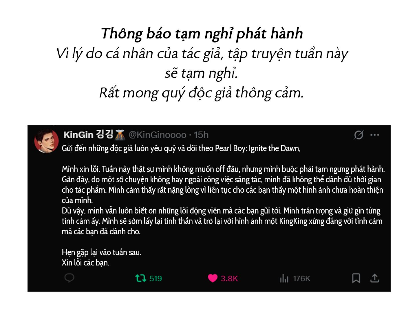 PEARL BOY: IGNITE THE DAWN Chapter 13 - Next 
