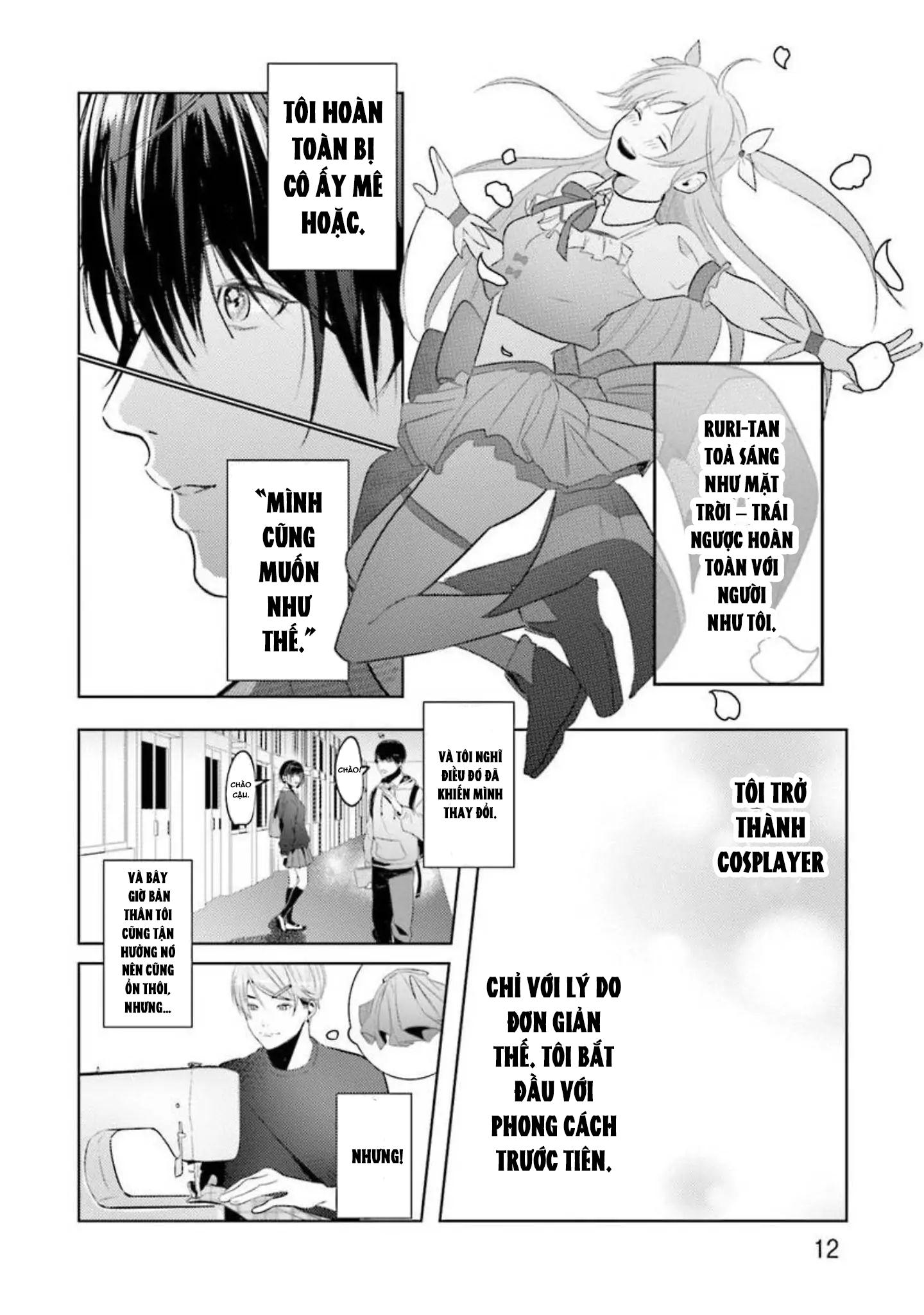 Nếu bị sếp phát hiện ra việc cosplay nữ thì tôi chết chắc Chapter 1 - Trang 2