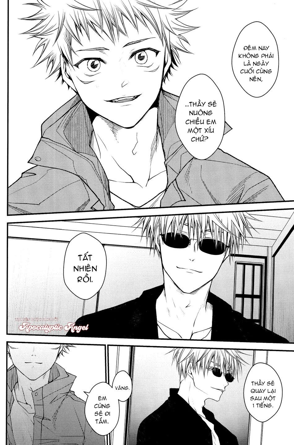 ONESHOT VÀ DOU THEO ĐỀ CỬ Chapter 16.6 GojoYuuji - Next 