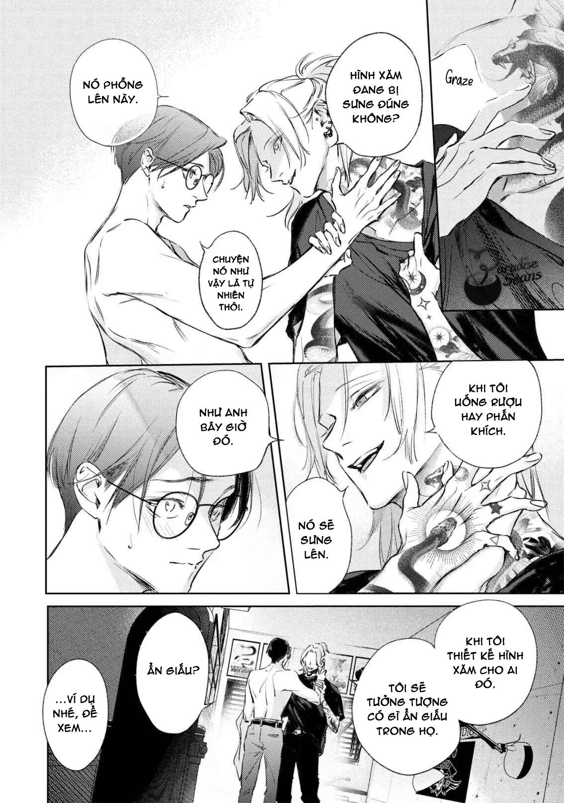Love Tattoo Chapter 2 - Trang 2