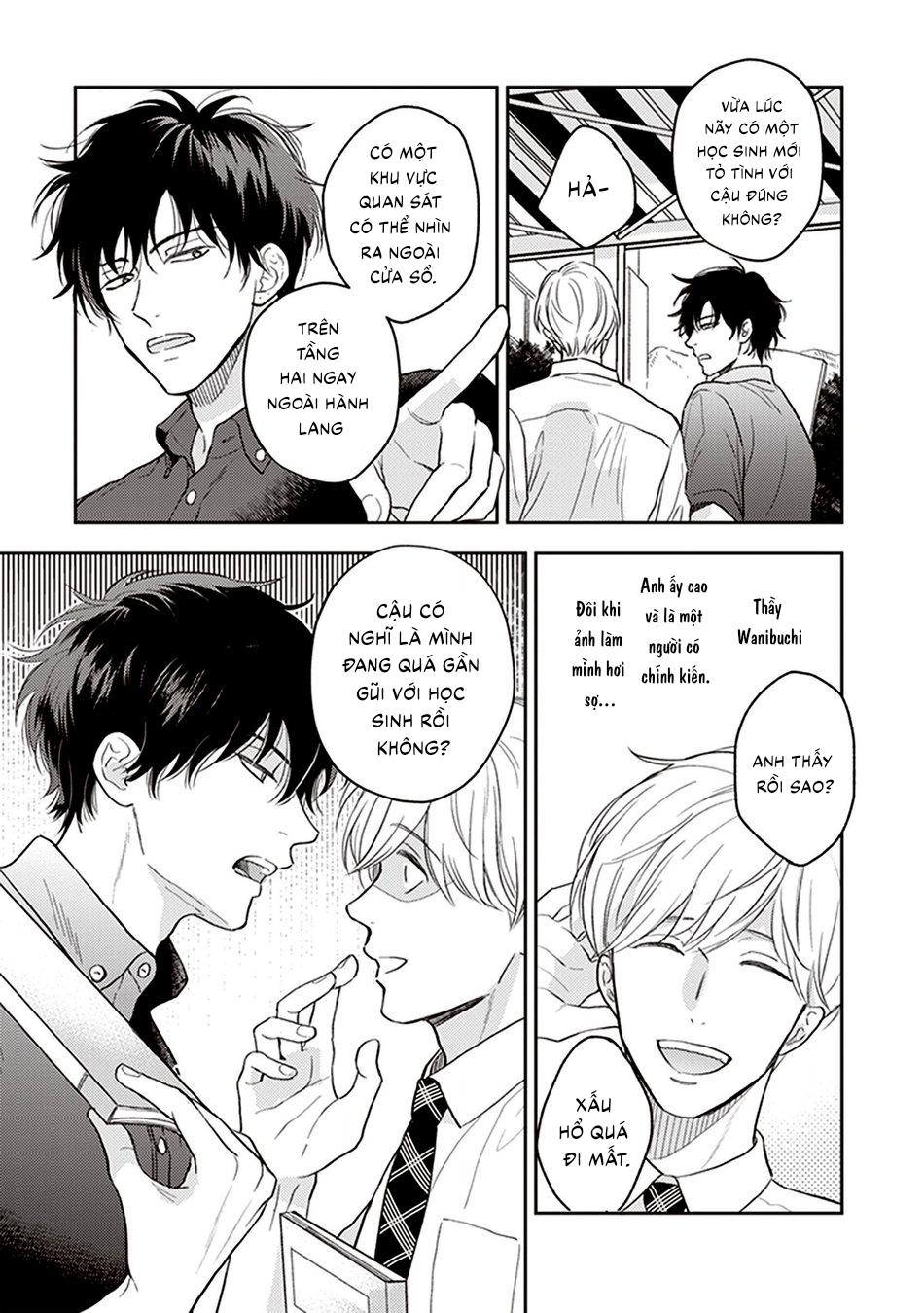 Koizumi-sensei không muốn bị phát hiện Chapter 1 - Trang 2