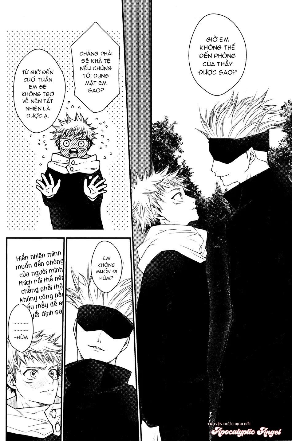 ONESHOT VÀ DOU THEO ĐỀ CỬ Chapter 16.6 GojoYuuji - Next 