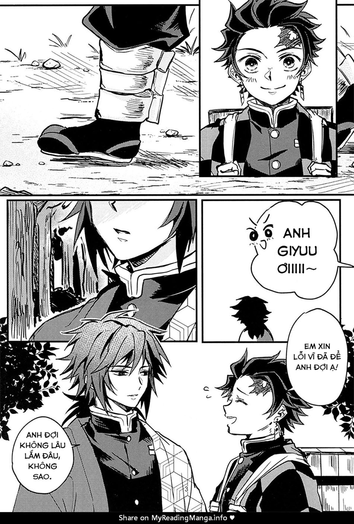 DJ kimetsu no yaiba Chapter 7 Tanxgiyu - Trang 2
