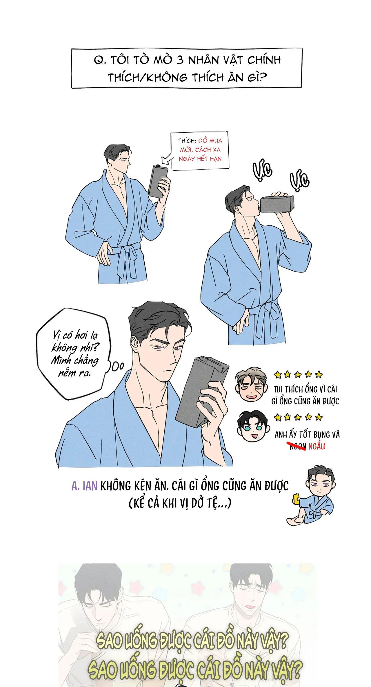 Wet Sand Chapter 18.5 Hồ sơ nhân vật - Trang 2