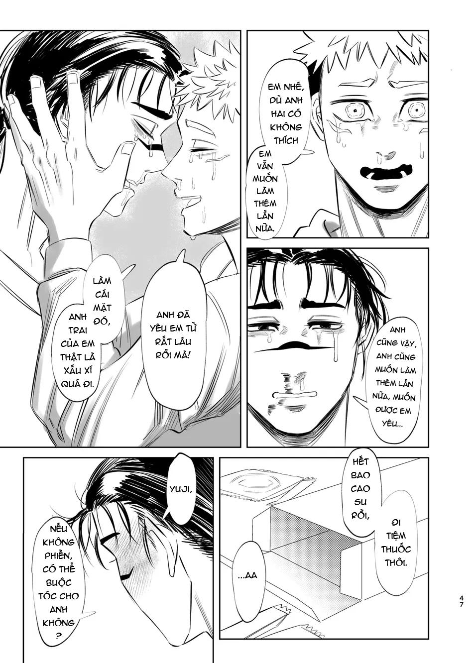 JUJUTSU KAISEN HD KHÔNG CHE Chapter 38.2 - Next Chapter 39 Gojo x Megumi