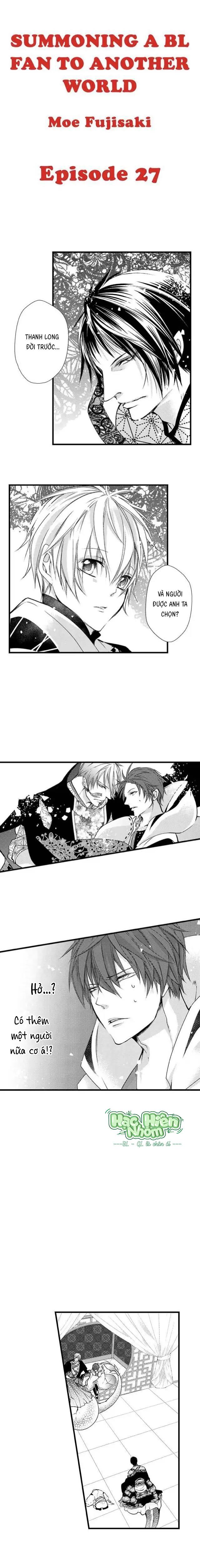 Fan cuồng Boylove bị triệu hồi tới một thế giới lạ Chapter 27 Hachiennhom - Next Chapter 28 Hachiennhom