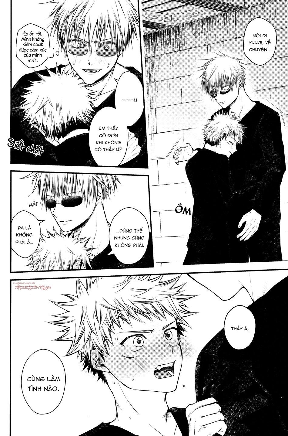 ONESHOT VÀ DOU THEO ĐỀ CỬ Chapter 16 GojoYuuji - Next 