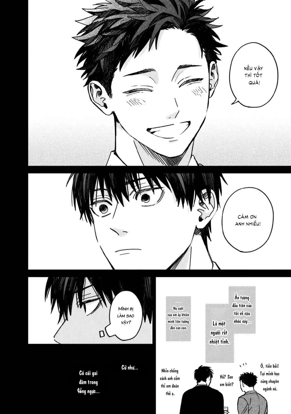 Tiền bối Enomoto không ngây thơ như thiên thần Chapter 4 - Trang 2