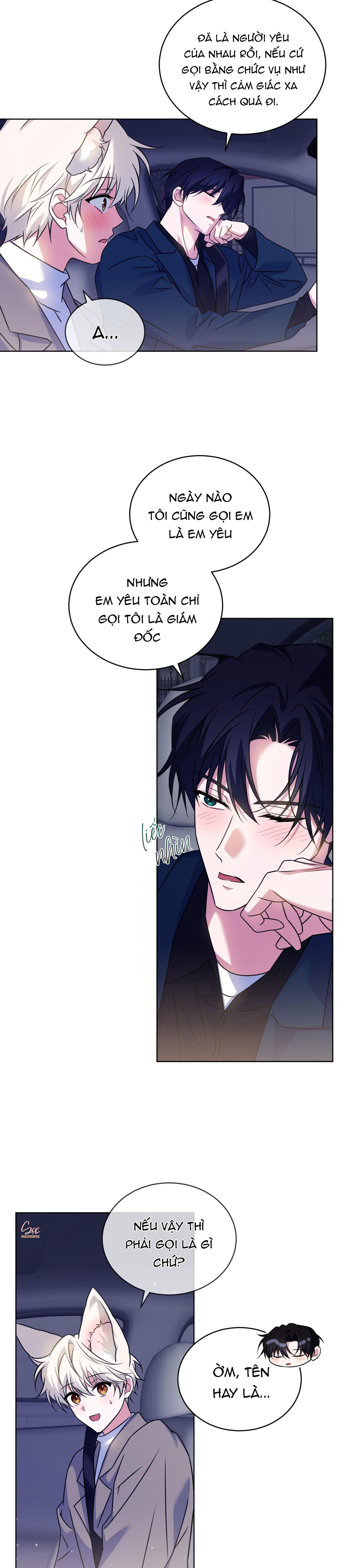 NƯỚC UỐNG TÌNH YÊU CỦA CÁO PLIN Chapter 41 - Next Chapter 42