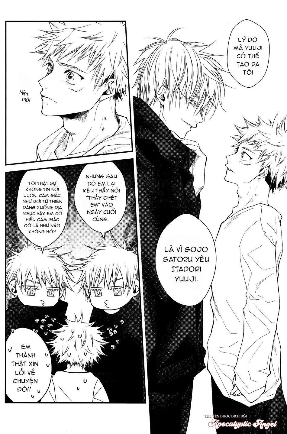 ONESHOT VÀ DOU THEO ĐỀ CỬ Chapter 16.6 GojoYuuji - Next 