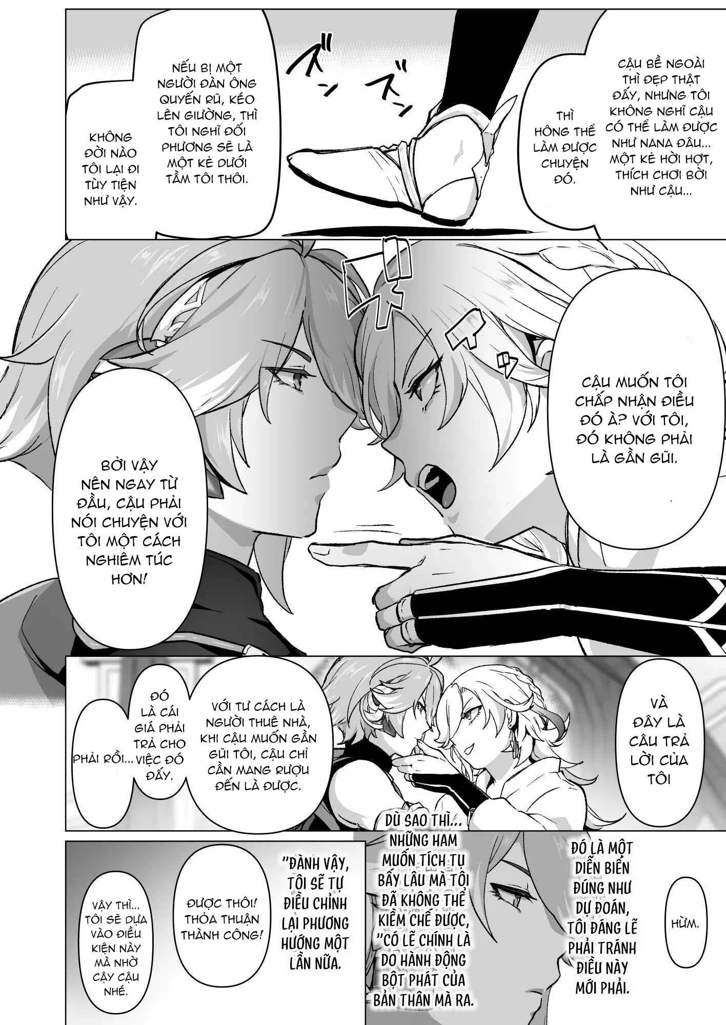 Tổng Hợp Oneshot Genshin Impact Chapter 88 - Next Chapter 89 Flins x Aether