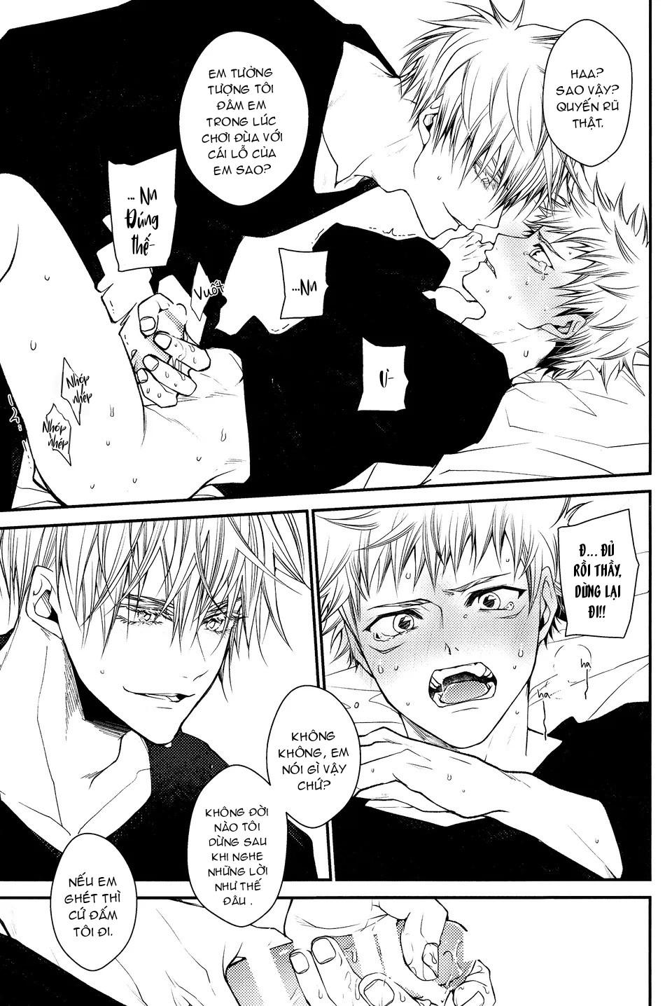 ONESHOT VÀ DOU THEO ĐỀ CỬ Chapter 16.6 GojoYuuji - Next 