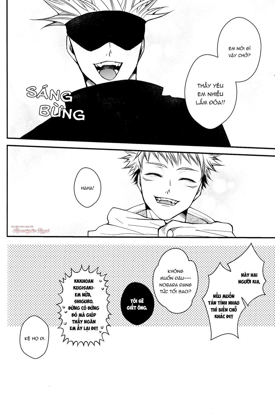 ONESHOT VÀ DOU THEO ĐỀ CỬ Chapter 16 GojoYuuji - Next 