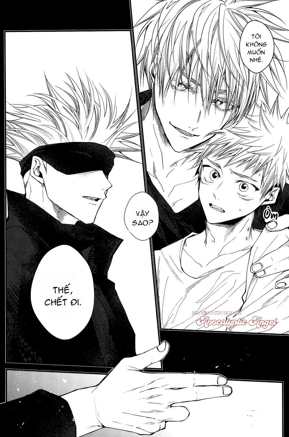 ONESHOT VÀ DOU THEO ĐỀ CỬ Chapter 16.6 GojoYuuji - Next 