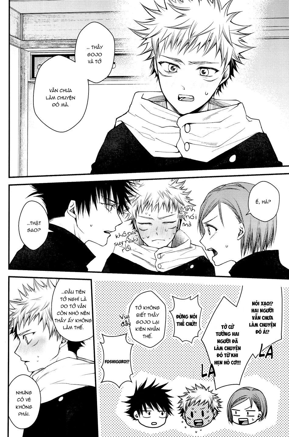 ONESHOT VÀ DOU THEO ĐỀ CỬ Chapter 16 GojoYuuji - Next 