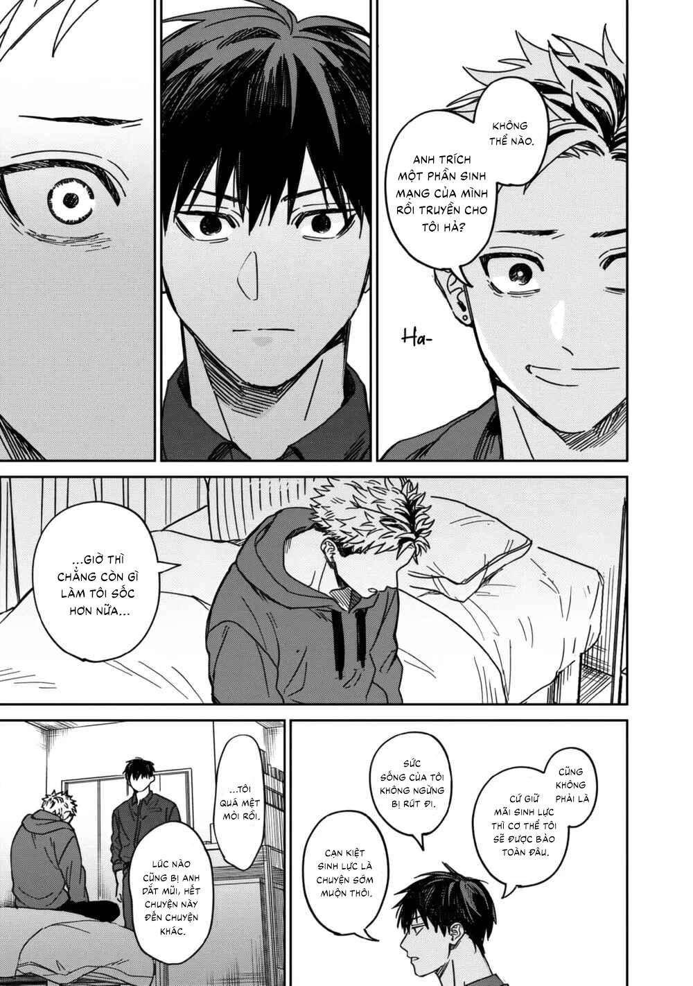 Tiền bối Enomoto không ngây thơ như thiên thần Chapter 4 - Trang 2