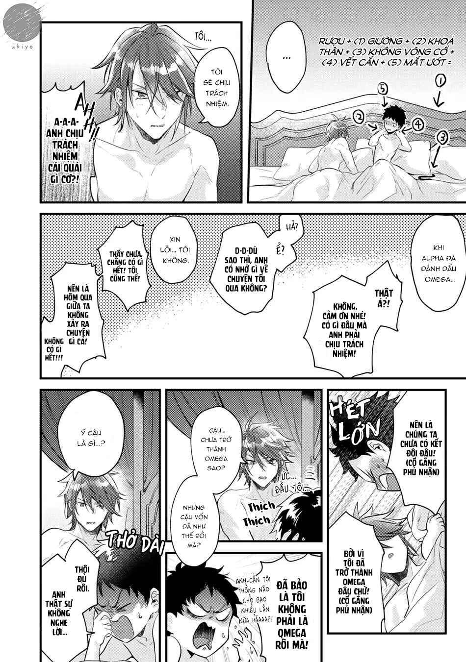 Thứ duy nhất tôi không muốn trở thành chính là Omega!! Chapter 5 - Next 