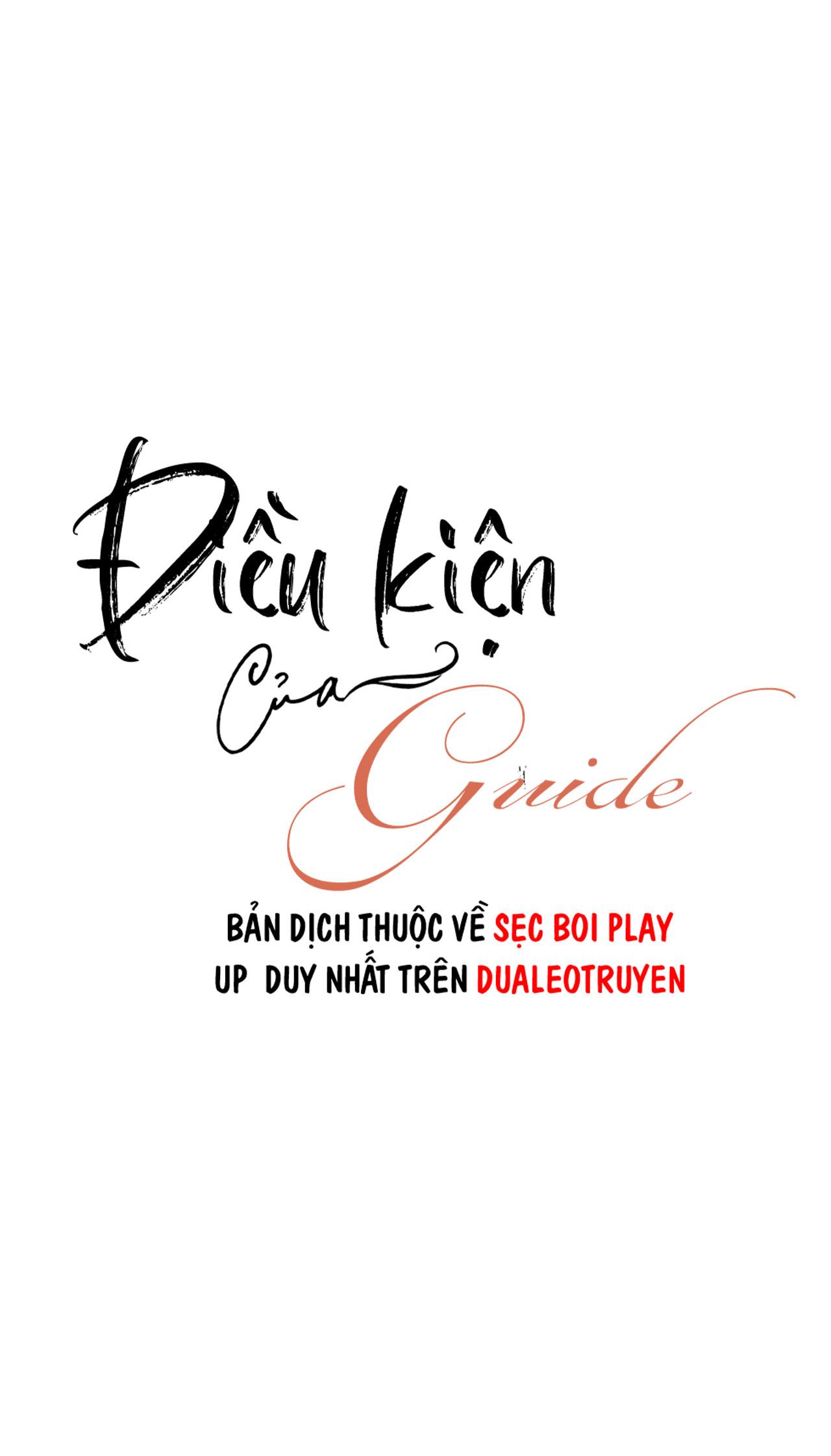 ĐIỀU KIỆN CỦA GUIDE Chapter 67 - Trang 2