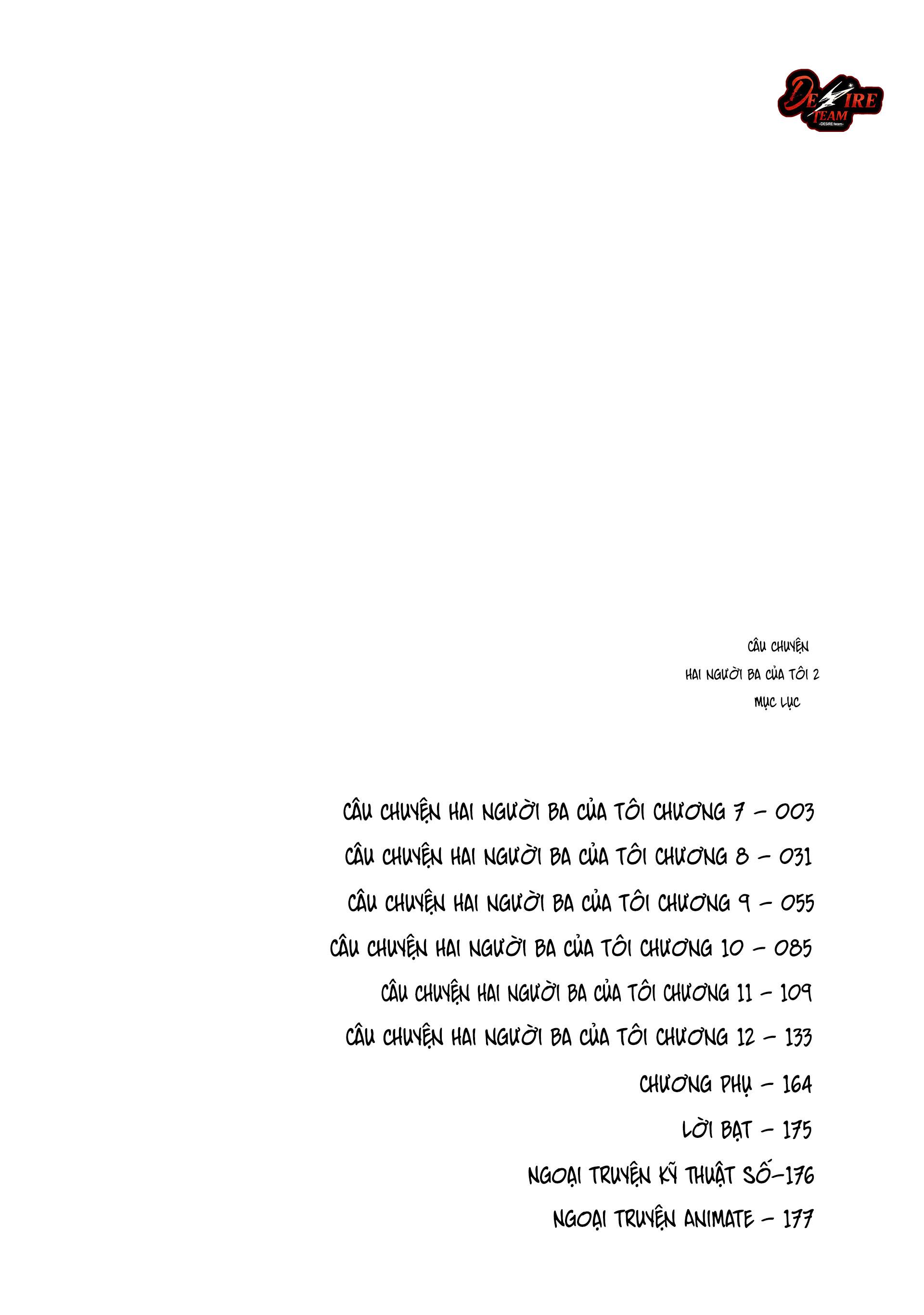 Ba Lớn Ba Nhỏ Của Tôi Chapter 7 - Trang 2