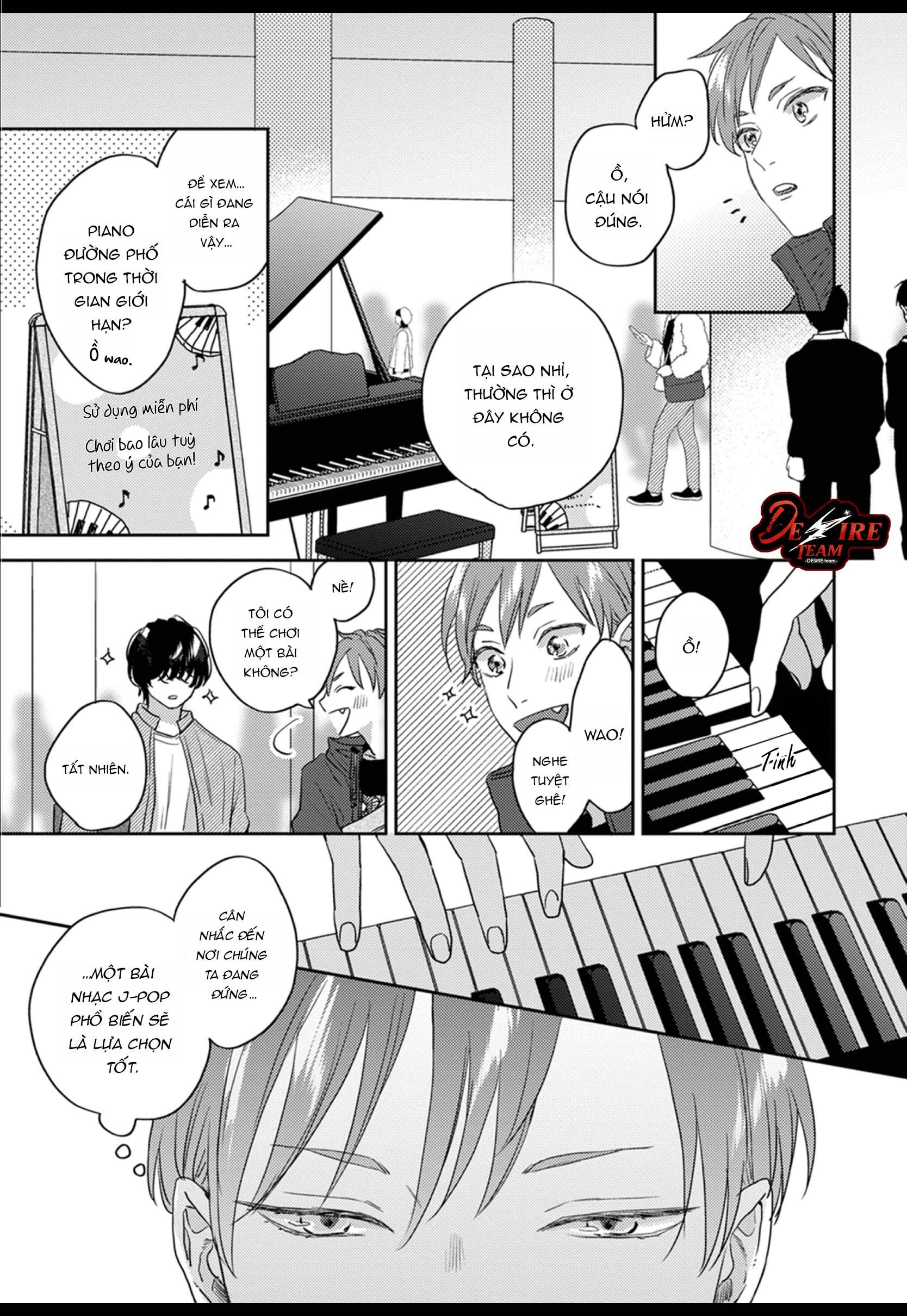 Âm thanh 100dB tràn đầy cảm xúc gửi đến cậu Chapter 2 - Trang 2