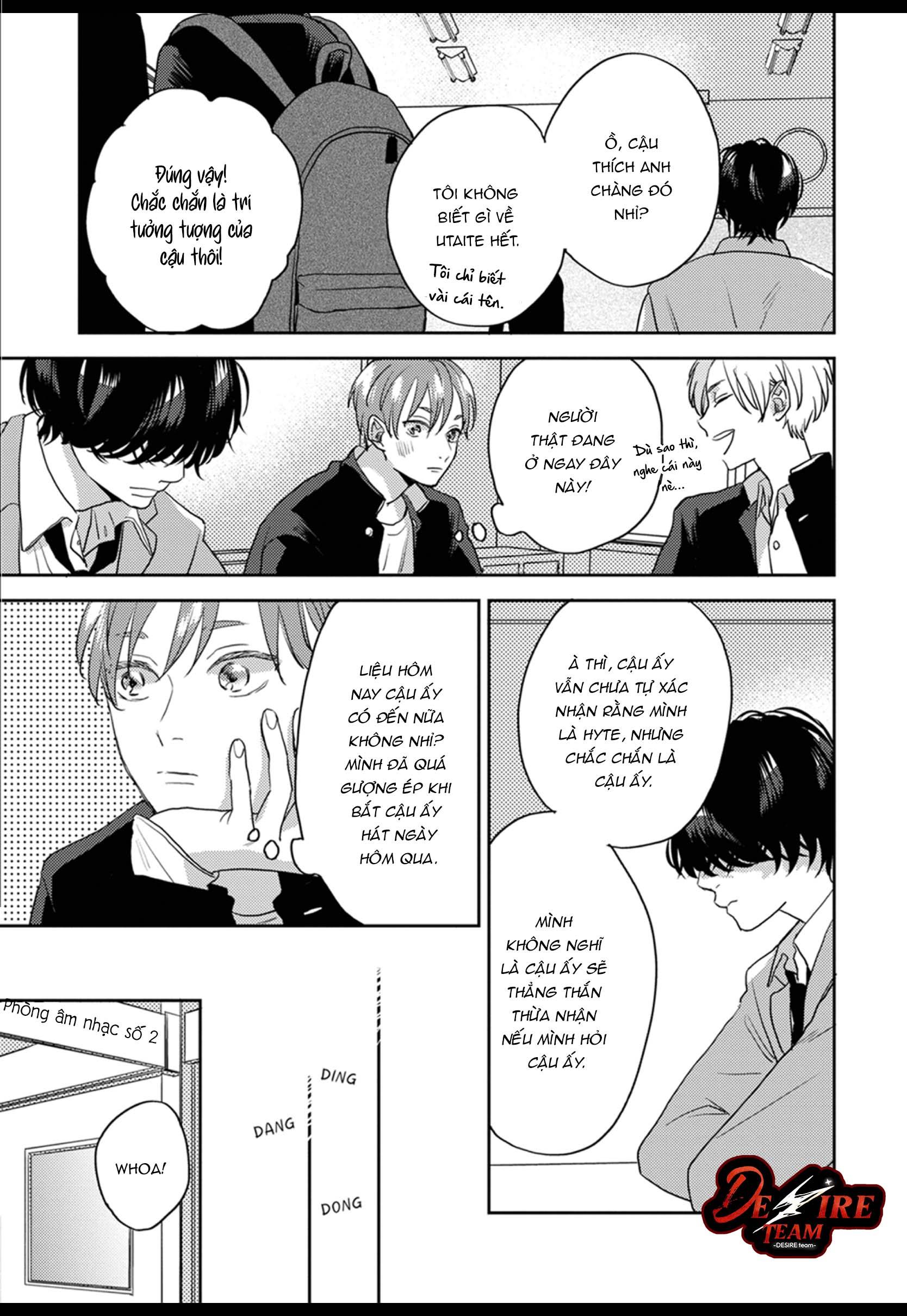 Âm thanh 100dB tràn đầy cảm xúc gửi đến cậu Chapter 2 - Trang 2